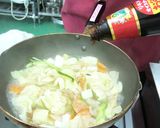 固焼きそば海鮮あんかけ作り方6写真