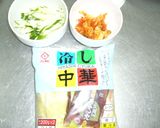 冷し中華キムチかけ作り方1写真