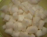 鶏挽肉とゴーヤのスープ作り方1写真