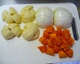 スタミナ満点☆甘辛鶏肉じゃが♪作り方1写真