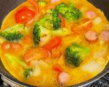 冷凍野菜で⭐︎スパニッシュ風オムレツ作り方7写真