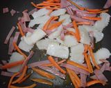 節約おかず♡いかとキャベツのパーっと炒め作り方2写真