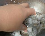 エビとかぼちゃの香味炒め作り方2写真
