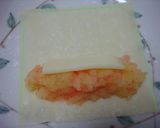 居酒屋風おつまみ♡明太ポテトチーズ揚げ♡作り方3写真
