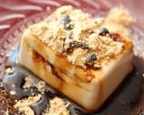 めっちゃ簡単！胡麻豆腐の黒蜜黄粉がけ作り方1写真