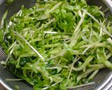 ☆薬味とジャコてんこ盛りの豆腐サラダ☆作り方1写真