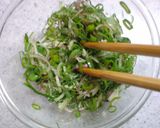 ☆薬味とジャコてんこ盛りの豆腐サラダ☆作り方2写真