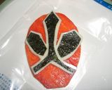 キャラ弁　シンケンジャー　（レッド）作り方8写真