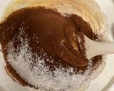 乳製品、チョコなしのココナツケーキ作り方3写真