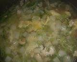 鶏挽肉とゴーヤのスープ作り方9写真