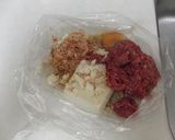 簡単プチ和風豆腐ハンバーグ作り方1写真