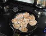 簡単プチ和風豆腐ハンバーグ作り方4写真