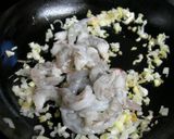 エビとかぼちゃの香味炒め作り方7写真