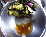 時間と油をカットしたナスの炒め物作り方5写真