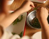 「へ～」って感じで夏に！のピリ辛豆腐枝豆作り方3写真