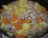 スタミナ満点☆甘辛鶏肉じゃが♪作り方6写真