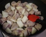 スタミナ満点☆甘辛鶏肉じゃが♪作り方4写真