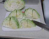 キャベツの高野豆腐煮作り方1写真