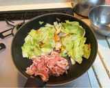 厚揚げと豚肉のとろみ炒め作り方3写真