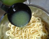 夏野菜とささみで・翡翠スープの冷製パスタ作り方9写真