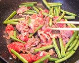 ✿牛肉といんげんの甘辛煮✿作り方2写真