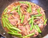 ✿牛肉といんげんの甘辛煮✿作り方3写真
