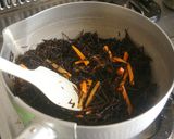 芽ひじきとツナの煮物作り方3写真