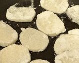 減塩・山芋の素揚げ あおさ粉仕立て作り方5写真