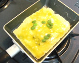 枝豆と鮭のだし巻き卵焼き （お弁当にも作り方4写真
