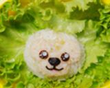 ダッフィーのとりそぼろ弁当✿キャラ弁作り方4写真
