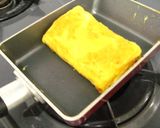 枝豆と鮭のだし巻き卵焼き （お弁当にも作り方7写真