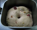 ぱくぱく全粒粉プチパン~胡桃レーズン作り方3写真