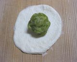 枝豆餡(ずんだ餡)入りパン作り方4写真