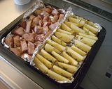 おもてなしに♪チキンとポテトのハーブ焼き作り方3写真
