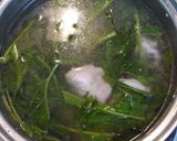 紹興酒香る☆鶏肉と空芯菜の湯麺♪作り方4写真