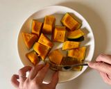 レンジで簡単！カフェ風かぼちゃのタルト作り方3写真