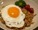 簡単！タイ風・ピリ辛スパイシ挽肉炒飯作り方7写真