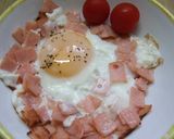 いつもと違うハムエッグ♫作り方5写真