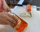 ほうれん草とにんじんの市松模様のクッキー作り方3写真