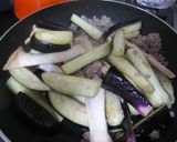 スタミナ☆なすとエリンギの肉味噌炒め作り方4写真