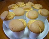 紙コップでシフォンケーキ作り方9写真