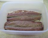 タッパーで作る焼きサンマの押し寿司作り方2写真