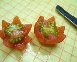 プチトマトde花の飾り切り✿【写真付き】作り方8写真