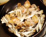 Ψきのことチキンのパセリパン粉焼きΨ作り方2写真