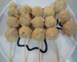 焼き鳥のつくね(焼く前)作り方7写真
