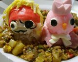 ★モヒモヒあたまのヒヨコおにぎり★作り方7写真