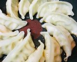 レトルト餃子のタレかけだいこんおろしのせ作り方2写真