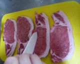 簡単♬♫✿豚肉のゴマだれ焼き✿作り方1写真