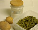 ☆ふんわり♬枝豆ポテト焼き☆作り方1写真