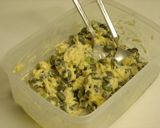 ☆ふんわり♬枝豆ポテト焼き☆作り方3写真